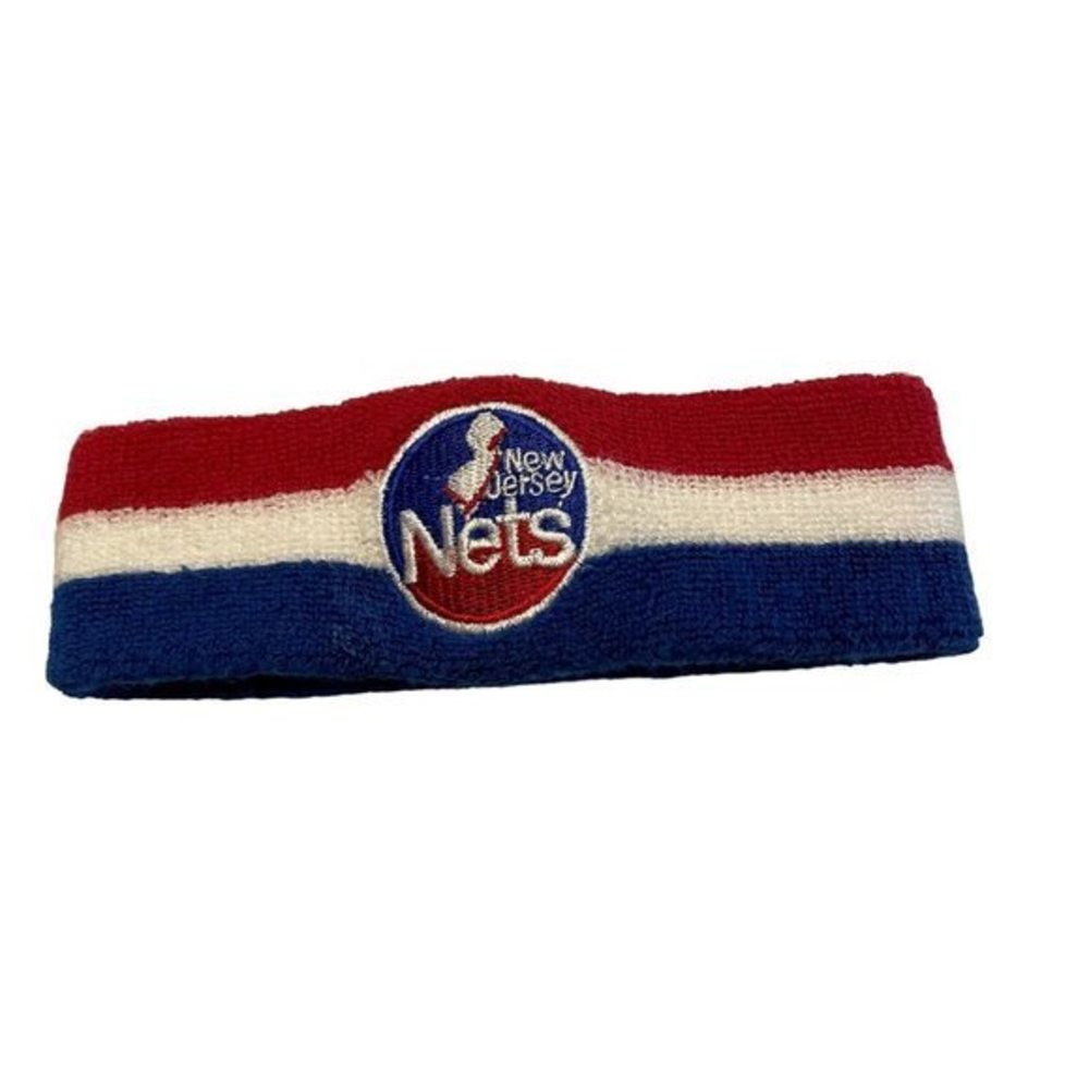 New Jersey Nets Vintage Headband‎ One Size